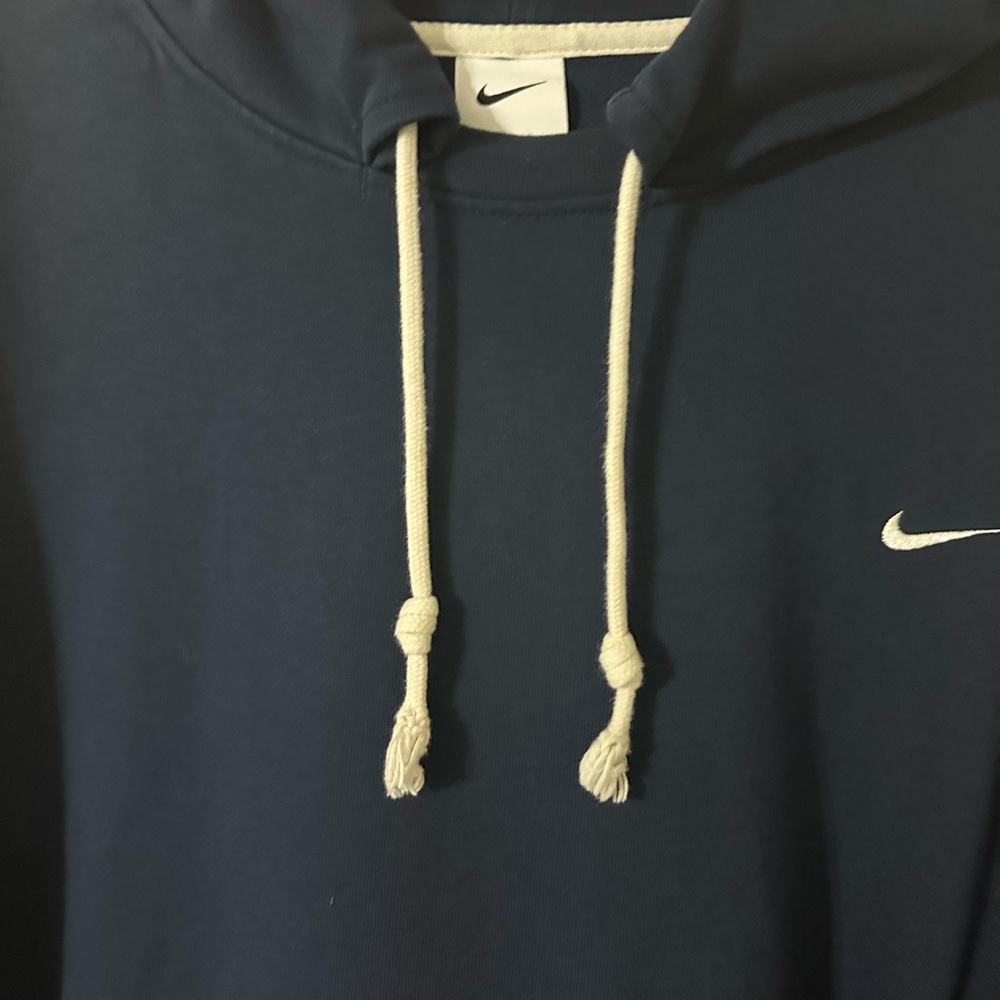 Nike Dri-FIT Navy hoodie w/zipper pocket size 4XL - Picture 2 of 7
